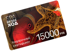 Подарочный сертификат СПА-Вездеход 15000
