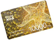 Подарочный сертификат СПА-Вездеход 10000